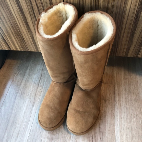 UGG Shoes - UGG Classic Tall boots in Chestnut, Size 8